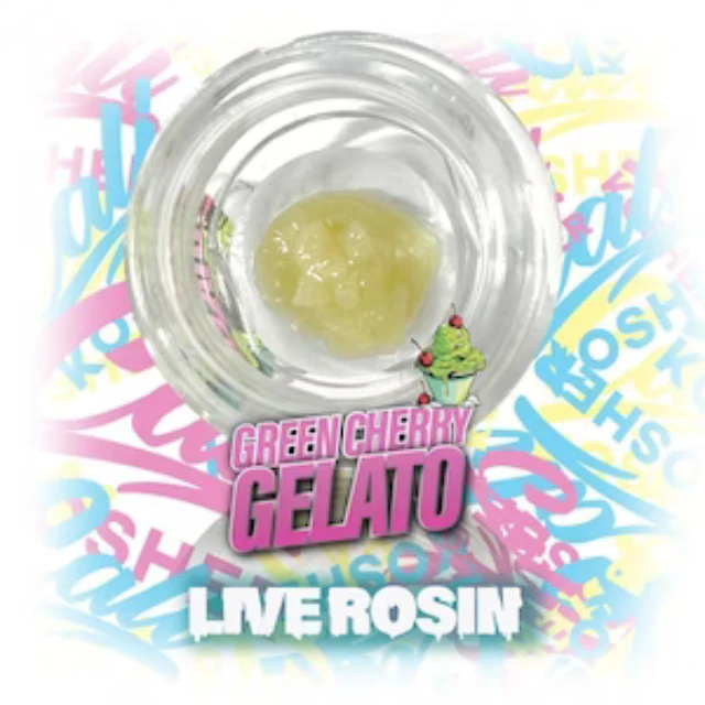 Cali kosher - 1G- GREEN CHERRY GELATO- LIVE ROSIN Main Image