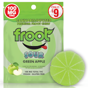 SINGLE- 100MG- SOUR GREEN APPLE- GUMMY