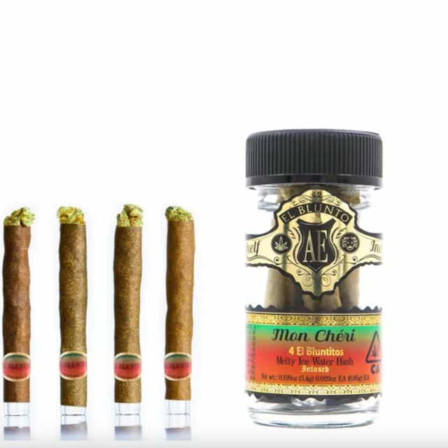 Albert einstones - 4PK- 0.85G- MON CHERI- ICE WATER HASH INFUSED- BLUNTS Main Image