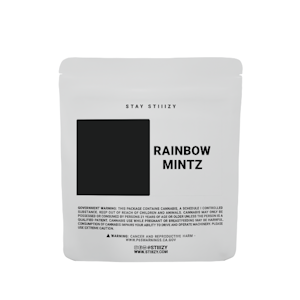 Stiiizy - 1/8 OZ- RAINBOW MINTZ- WHITE- SUN GROWN