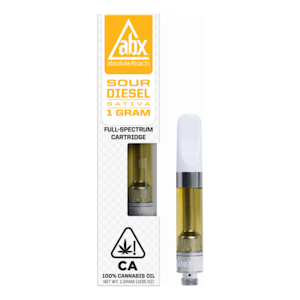 Abx - 1G- SOUR DIESEL- FULL SPECTRUM- CARTRIDGE