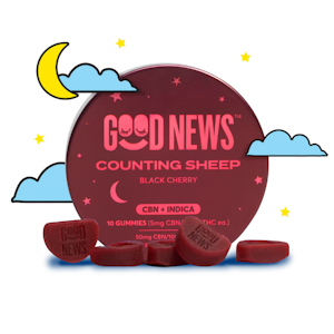Good news - 10CT- COUNTING SHEEP- BLACK CHERRY