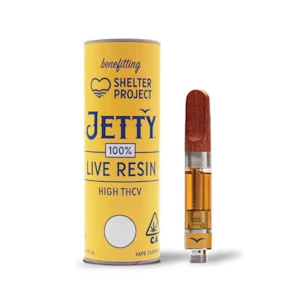 Jetty - 1G - HIGH THCV - LIVE RESIN- CARTRIDGE