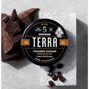 Terra - 20CT- ESPRESSO BEAN- DARK CHOCOLATE BITES