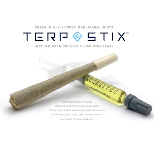 Crystal clear - 1G- BLACKBERRY- TERP STIX- PRE ROLL