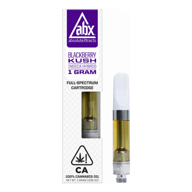 Abx - 1G- BLACKBERRY KUSH- FULL SPECTRUM- CARTRIDGE Main Image
