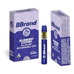 Bbrand - 1G- BLUEBERRY COOKIES- DISPOSABLE
