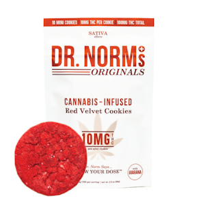 Dr. norm's - 10CT- RED VELVET- COOKIES