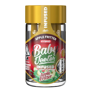 Jeeter - 5PK- 0.5G- APPLE FRITTER- INFUSED- BABY JEETER