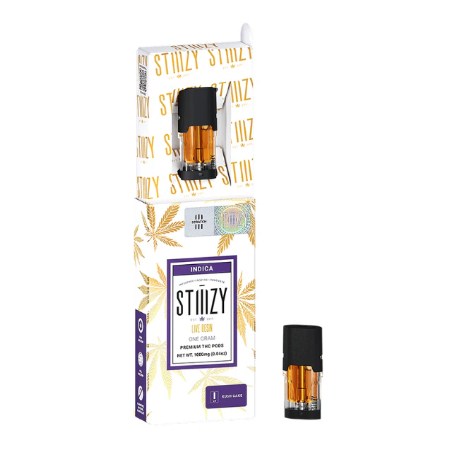 Stiiizy - 1G- LIVE RESIN- KUSH CAKE- POD Main Image