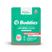 10CT- SOUR WATERMELON - LIVE RESIN GUMMIES