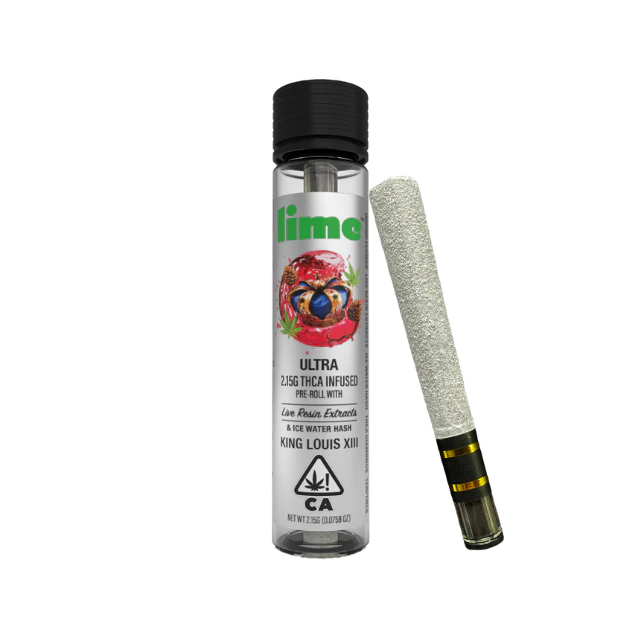 Lime - 2.15G- ULTRA- KING LOUIS XIII- THCA INFUSED Main Image
