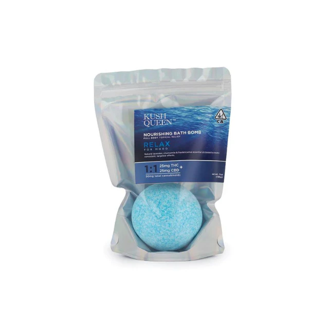 Kush queen - 1:1- RELAX- BATH BOMB Main Image