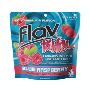 Flav - 10CT- BLUE RASPBERRY- TAFFY
