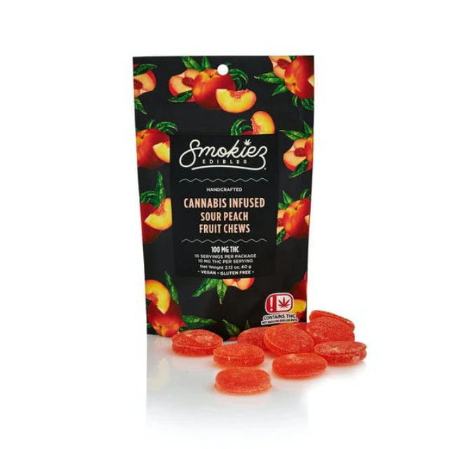 Smokiez - 10CT- SOUR PEACH Main Image