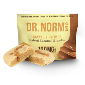 Dr. norm's - 1CT- SALTED CAREMEL BLONDIE- BROWNIE