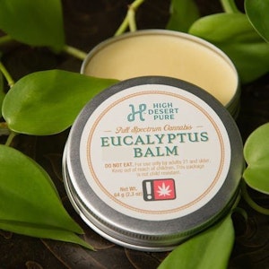 High desert pure - EUCALYPTUS BALM- FULL SPECTRUM