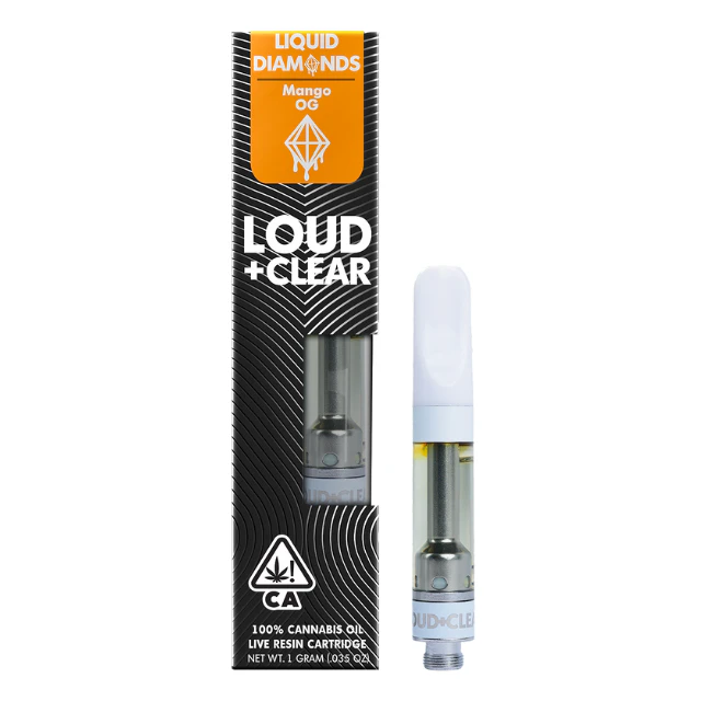 Loud+clear - 1G- MANGO OG- LIQUID DIAMONDS Main Image