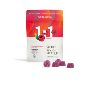 Care by design - 20CT- RASPBERRY- 1:1- GUMMIES