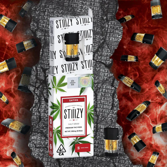Stiiizy - 0.5G- THC- SOUR DIESEL- POD Main Image