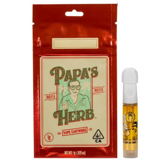 Papa's herb - 1G - GRAND DADDY PURP - CARTRIDGE Main Image