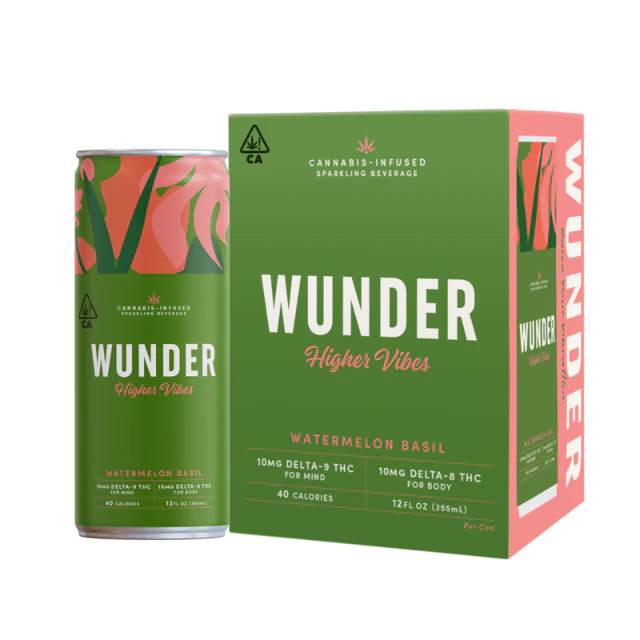 Wunder - 4PK- HIGHER VIBES-  WATERMELON BASIL Main Image