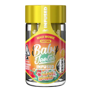 Jeeter - 5PK- 0.5G- MAUI WOWIE- INFUSED- BABY JEETERS
