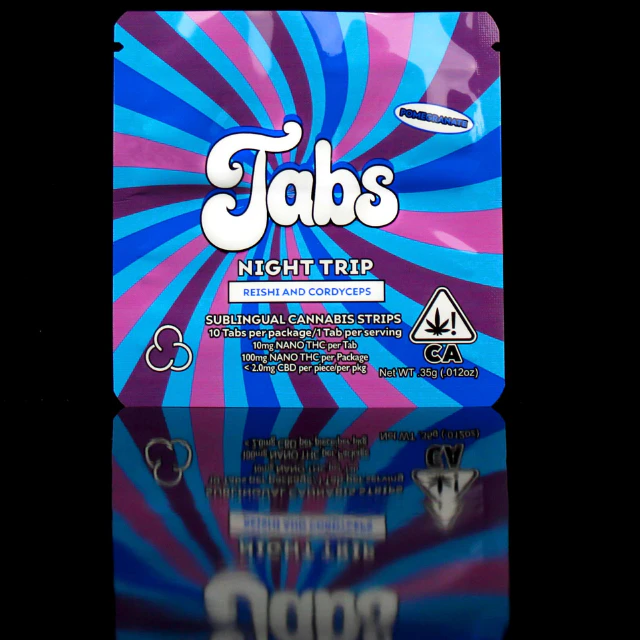 Tabs - 10CT- POMEGRANATE- SUBLINGUAL STRIPS Main Image