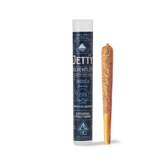 Jetty - 1.2G - MODIFIED GRAPES - SOLVENTLESS - PREROLL Main Image
