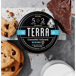 Terra - 20CT- MILK AND COOKIES-5:2 THC:CBN-MILK CHOCOLATE COOKIE BITES