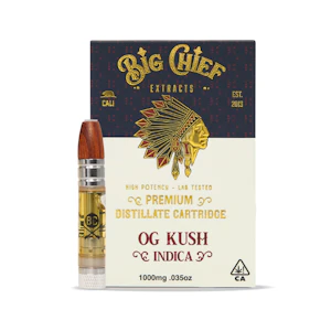 Big chief - 1G- OG KUSH- CARTRIDGE