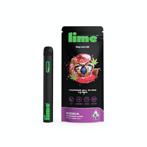 Lime - 1G- KING LOUIS XIII- DISPOSABLE