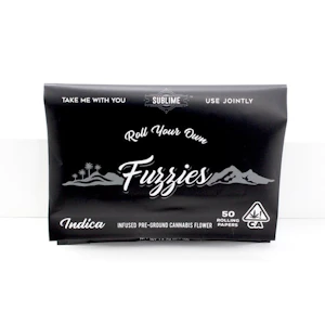 Fuzzies - 1/4 OZ- INDICA- ROLL YOUR OWN- INFUSED FLOWER