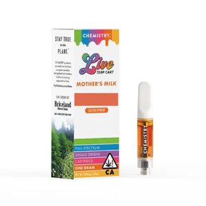 Chemistry - 1G- MOTHER'S MILK- LIVE TERP CART
