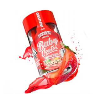 Jeeter - 5PK- 0.5G- STRAWBERRY SOUR DIESEL- INFUSED- DIAMOND- BABY JEETER