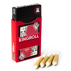 Kingroll - 4PK- 0.75G- KUSH BERRY X GRANDDADDY PURPLE-INFUSED