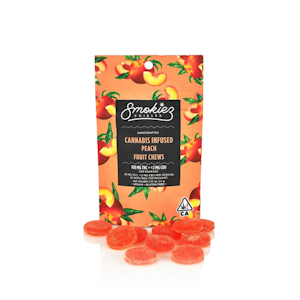 Smokiez - 10CT- PEACH- FRUIT CHEWS