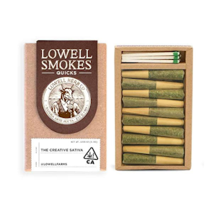 Lowell herb co. - 10PK- 0.35G- THE CREATIVE SATIVA- PRE ROLLS